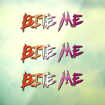 Lesbian Pride Bite Me