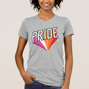 Lesbian Pride Burst T-Shirt