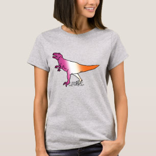 LESBIAN PRIDE DINOSAUR T-Shirt
