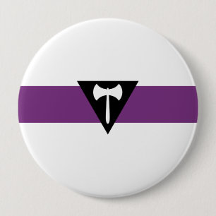 Lesbian Pride Flag 10 Cm Round Badge