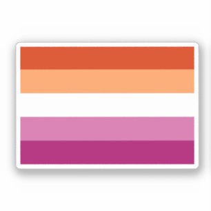 Lesbian Pride Flag (5 Stripes)