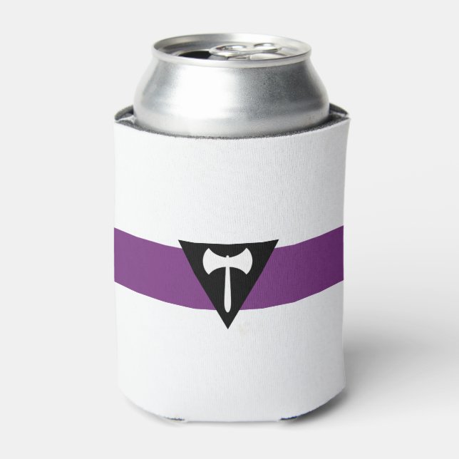 Lesbian Pride Flag Can Cooler (Can Front)