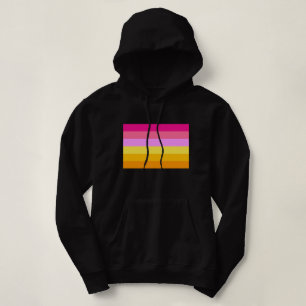 Lesbian Pride Flag (Dawn) Hoodie