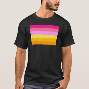 Lesbian Pride Flag (Dawn) T-Shirt