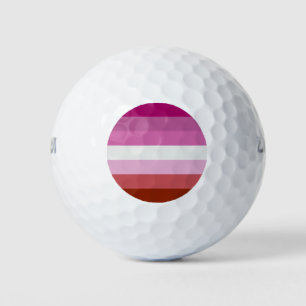 Lesbian Pride Flag Golf Balls
