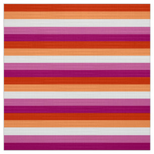 Lesbian Pride Flag LGBTQ Fabric