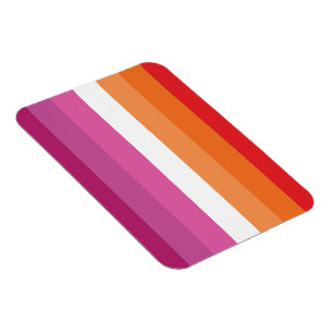 Lesbian Pride Flag Magnet