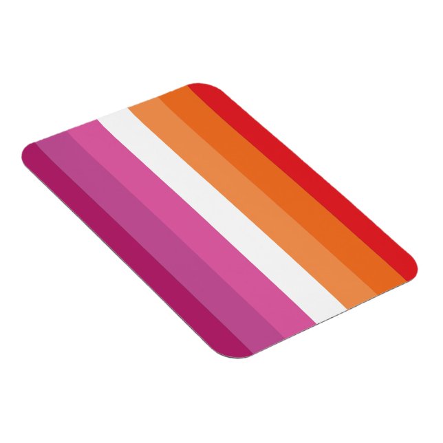 Lesbian Pride Flag Magnet (Right Side)