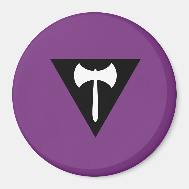 Lesbian Pride Flag Magnet (Front)
