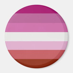 Lesbian Pride Flag Magnet