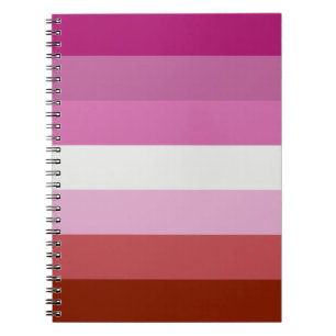 Lesbian Pride Flag Notebook