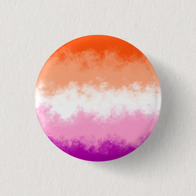 Lesbian pride flag pin (Front)