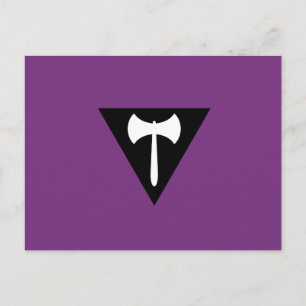Lesbian Pride Flag Postcard