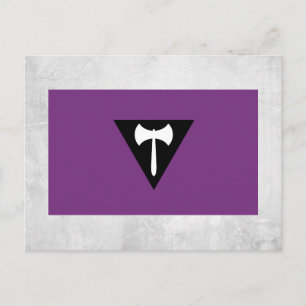 Lesbian Pride Flag Postcard