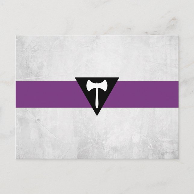 Lesbian Pride Flag Postcard (Front)