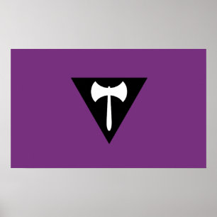 Lesbian Pride Flag Poster