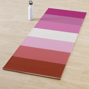 Lesbian Pride Flag Yoga Mat