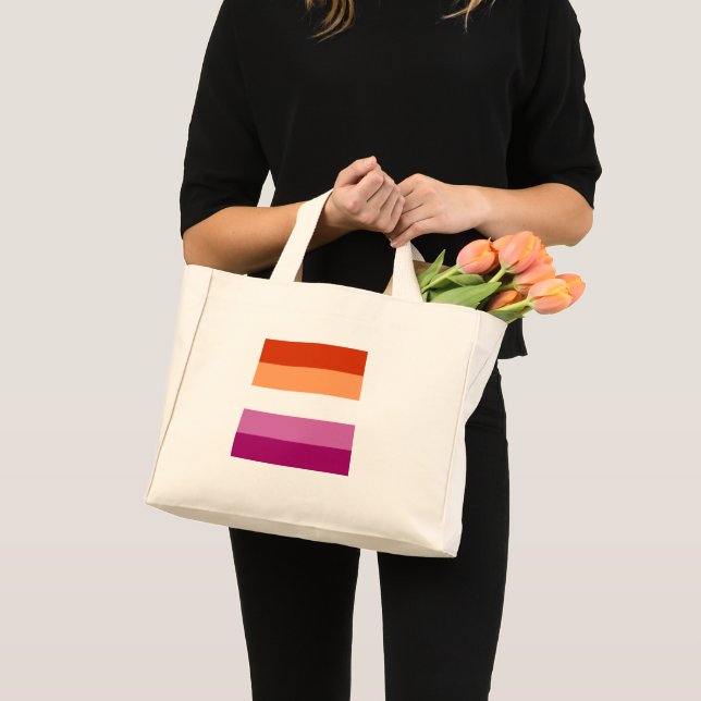 Lesbian Pride Mini Tote Bag (Front (Product))