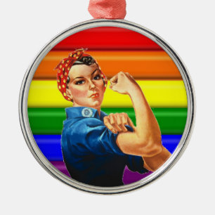 Lesbian Pride Ornament