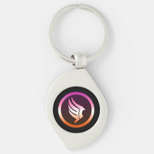 Lesbian Pride Paragon Mass Effect Icon Key Ring
