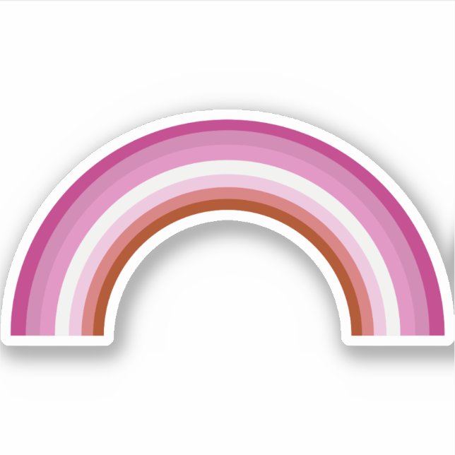 Lesbian Pride Pink Rainbow Flag (Front)