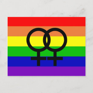 Lesbian Pride Postcard