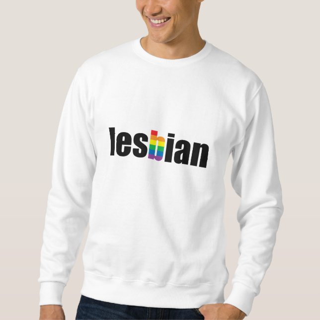 Lesbian Pride Sweatshirt (Front)