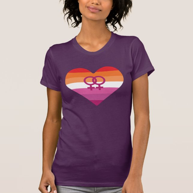 Lesbian Pride T-Shirt (Front)