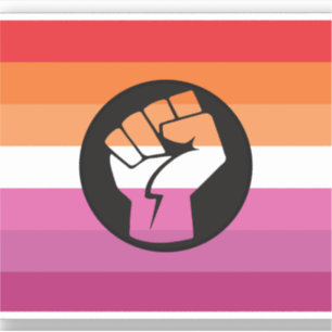 Lesbian Protest Flag
