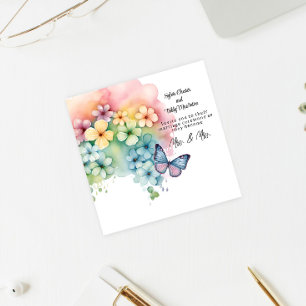 Lesbian Rainbow Wedding  Invitation