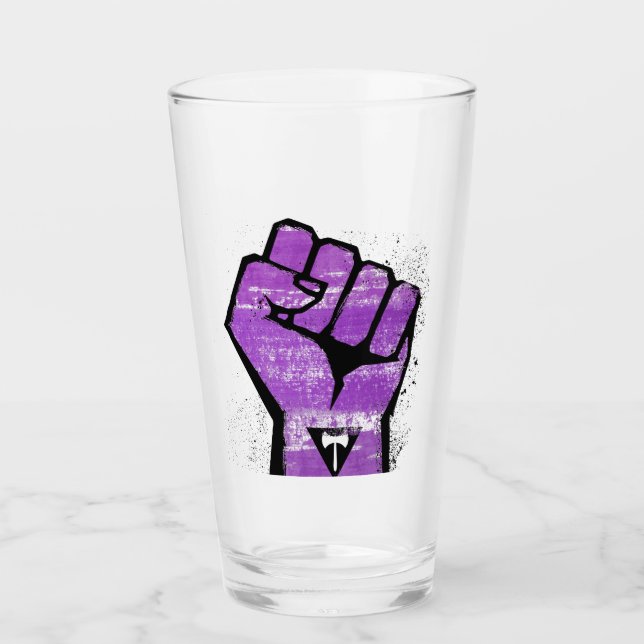 Lesbian Resistance Glass (Front)