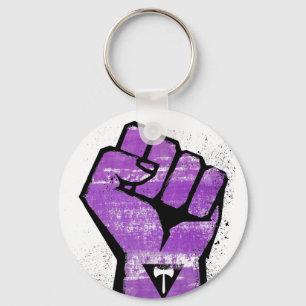 Lesbian Resistance Key Ring