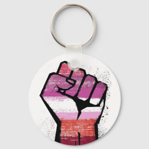 Lesbian Resistance Key Ring
