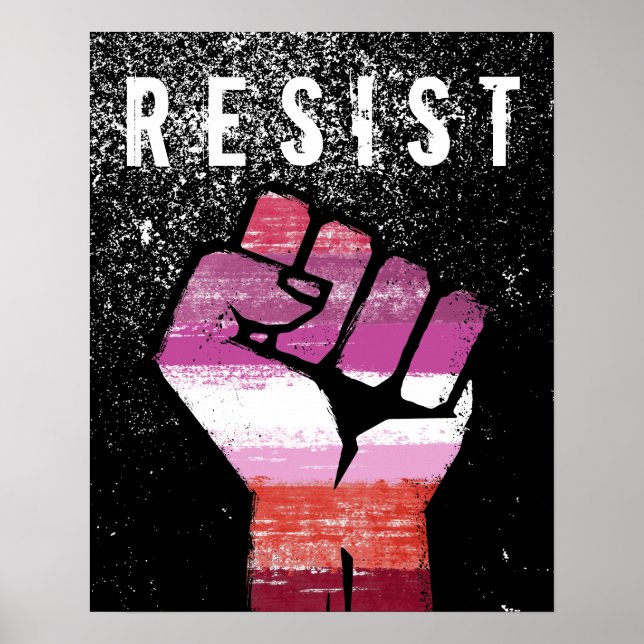 Lesbian Resistance Poster (Front)