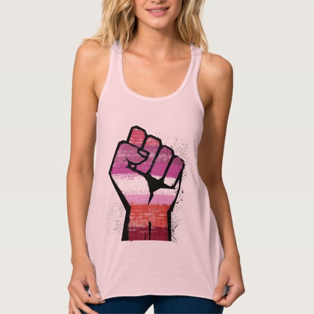 Lesbian Resistance Singlet (Front)