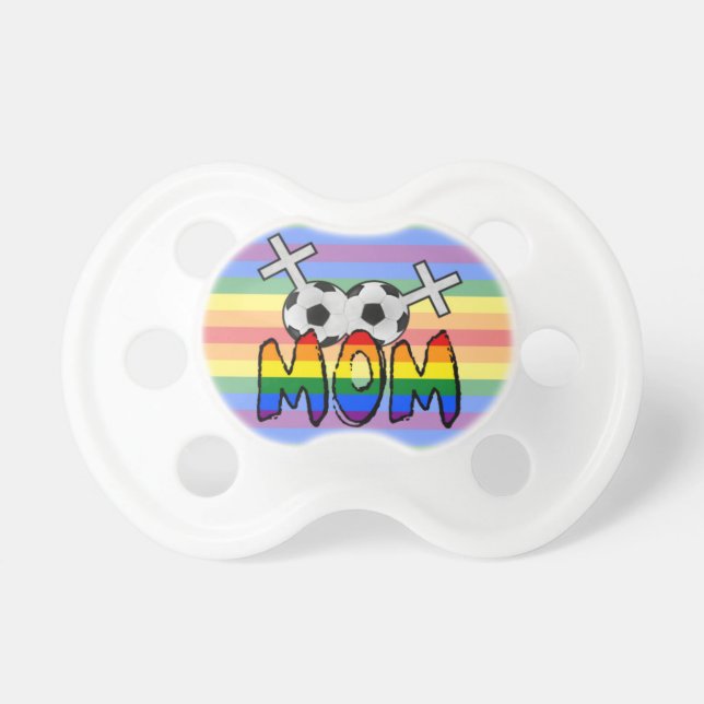Lesbian Soccer Mum (w/ rainbow) Dummy (Front)