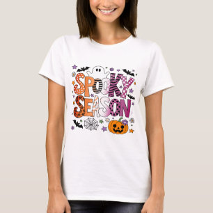 Lesbian Spooky Season Halloween T-Shirt