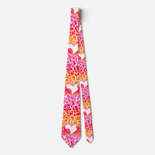 Lesbian Sunset Pride Squiggle Tie
