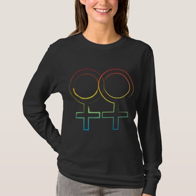 lesbian symbol T-Shirt (Front)
