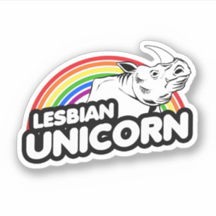 Lesbian Unicorn Rainbow