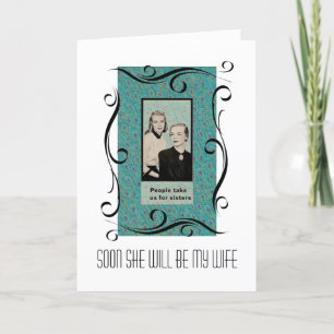 Lesbian Wedding Celebration Invitation