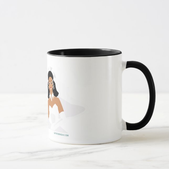 Lesbian Wedding Favours Mug (Right)