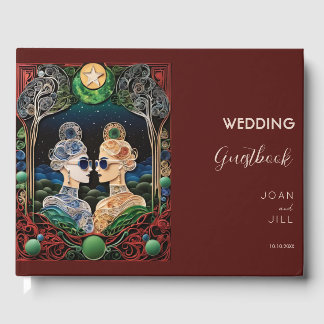 Lesbian Wedding Guest Book