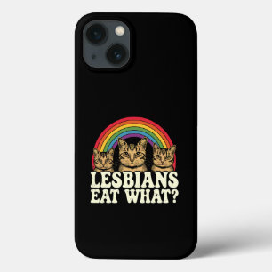 Lesbians Eat What Vintage LGBT Pride Month Meme iPhone 13 Case