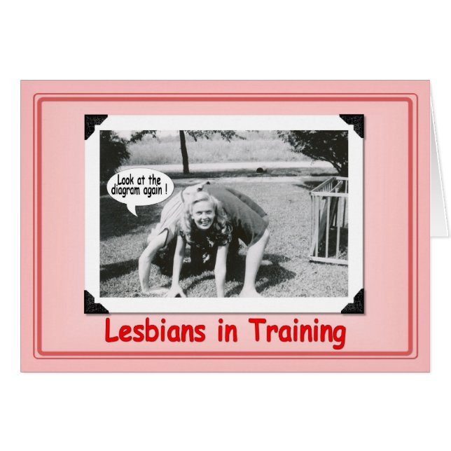 Lesbians in training (Front Horizontal)