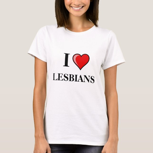 LESBIANS T-Shirt (Front)