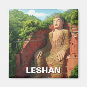 Leshan Giant Buddha China Travel Magnet