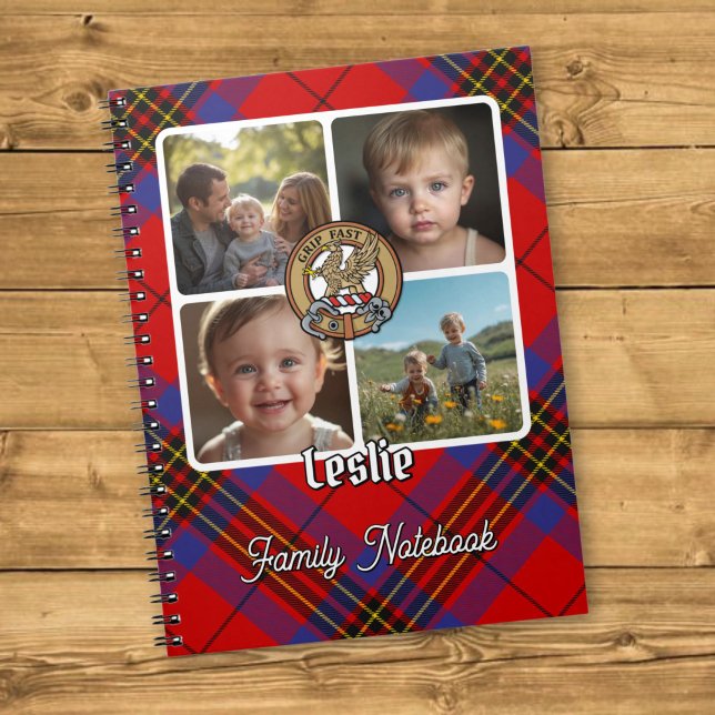 Leslie Family Photo Collage Notebook (Creator Uploaded)