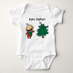 Leslie Patricelli's Baby Chooses a Christmas Tree Baby Bodysuit