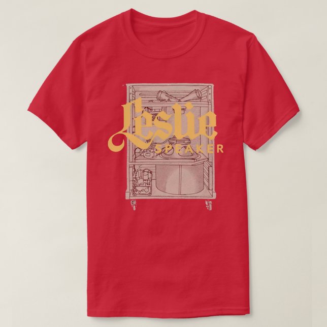 Leslie Speaker T-Shirt (Design Front)